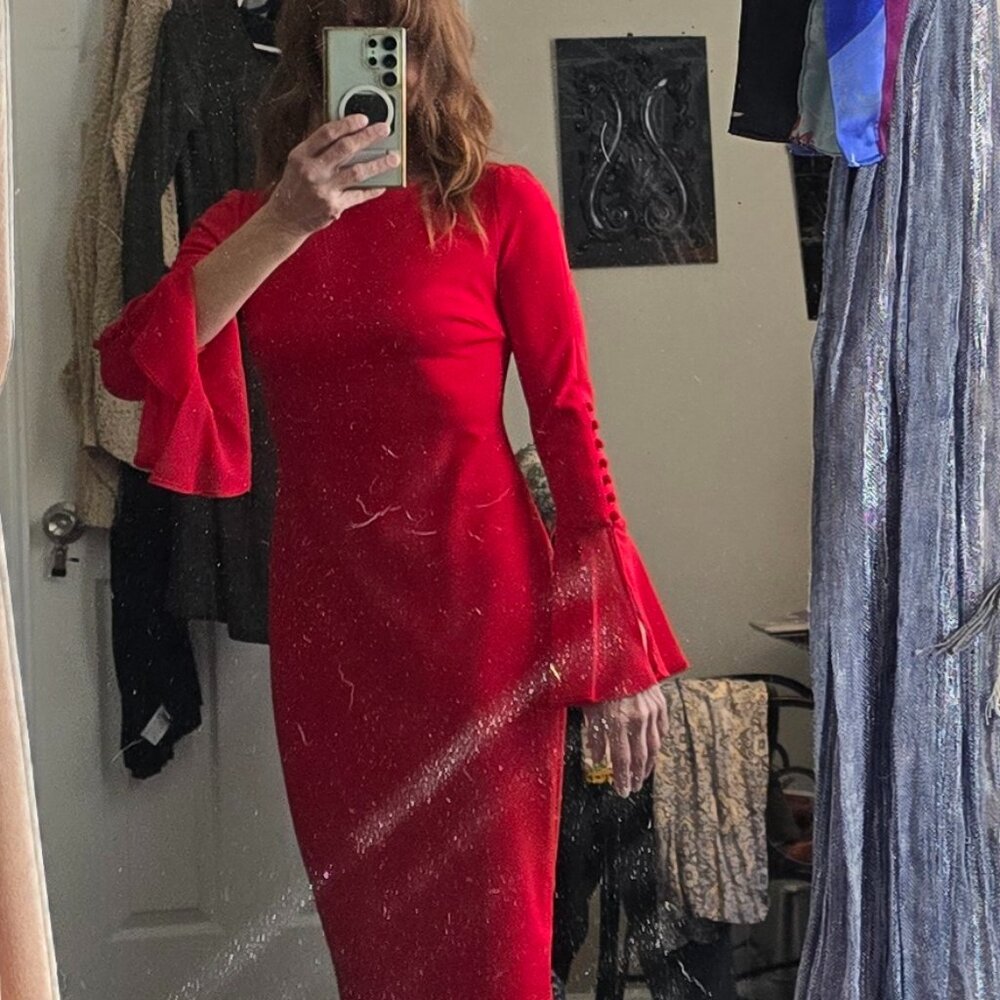 Calvin Klein Cocktail Dress - RED - Never been worn